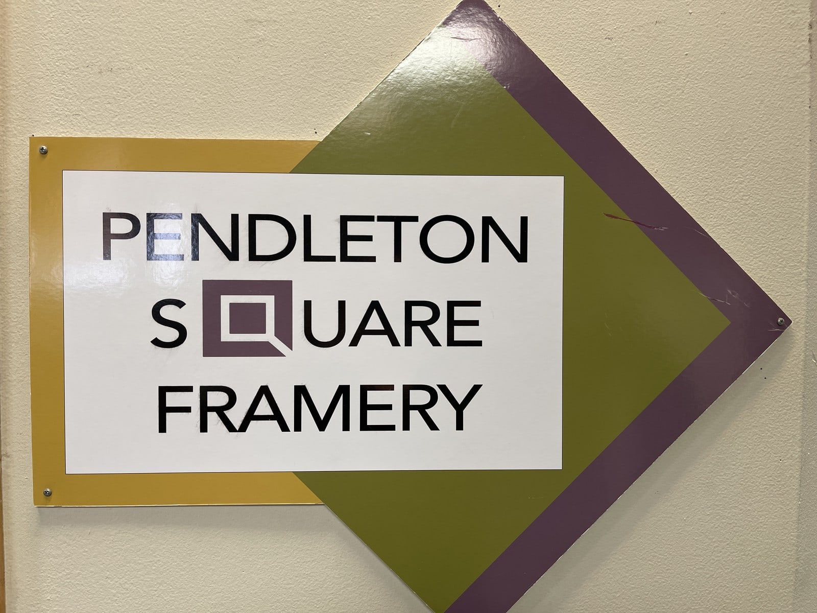 Work by Pendleton Square Framery